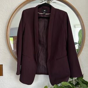 H&M Plum Blazer